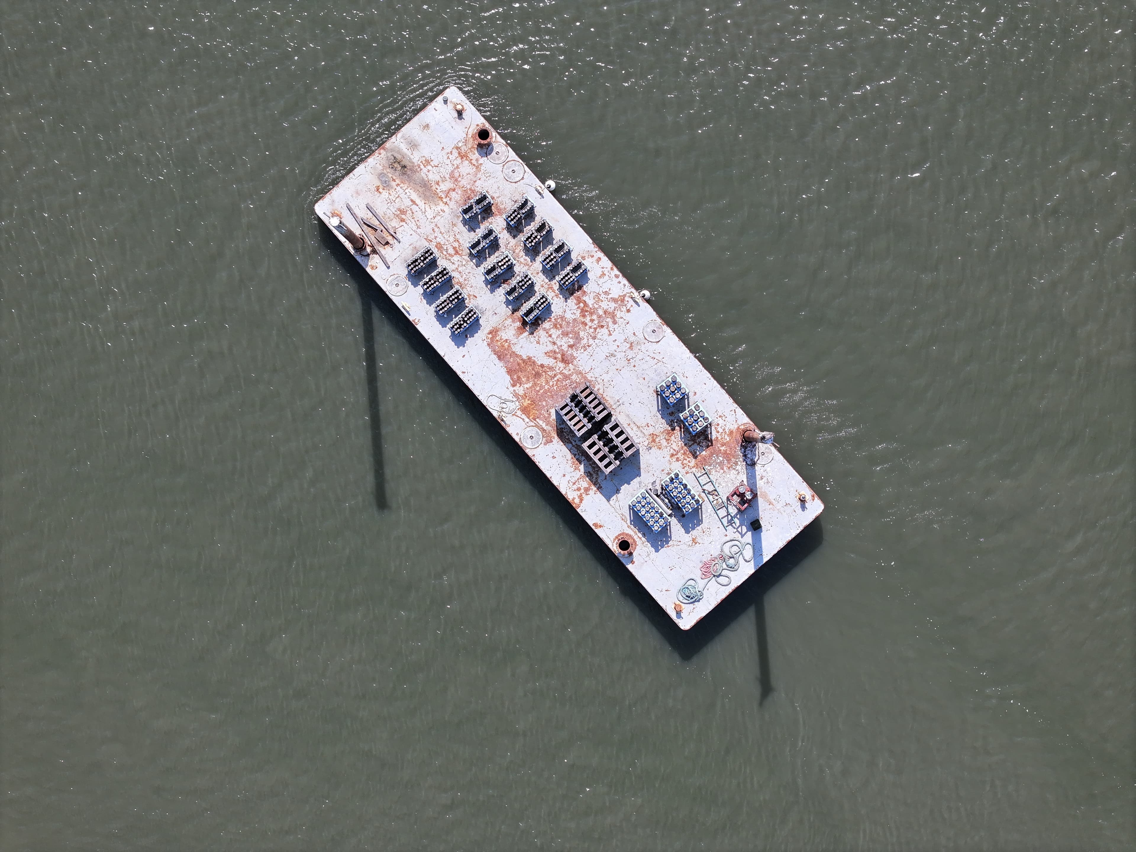 Shelter Cove Fireworks Barge