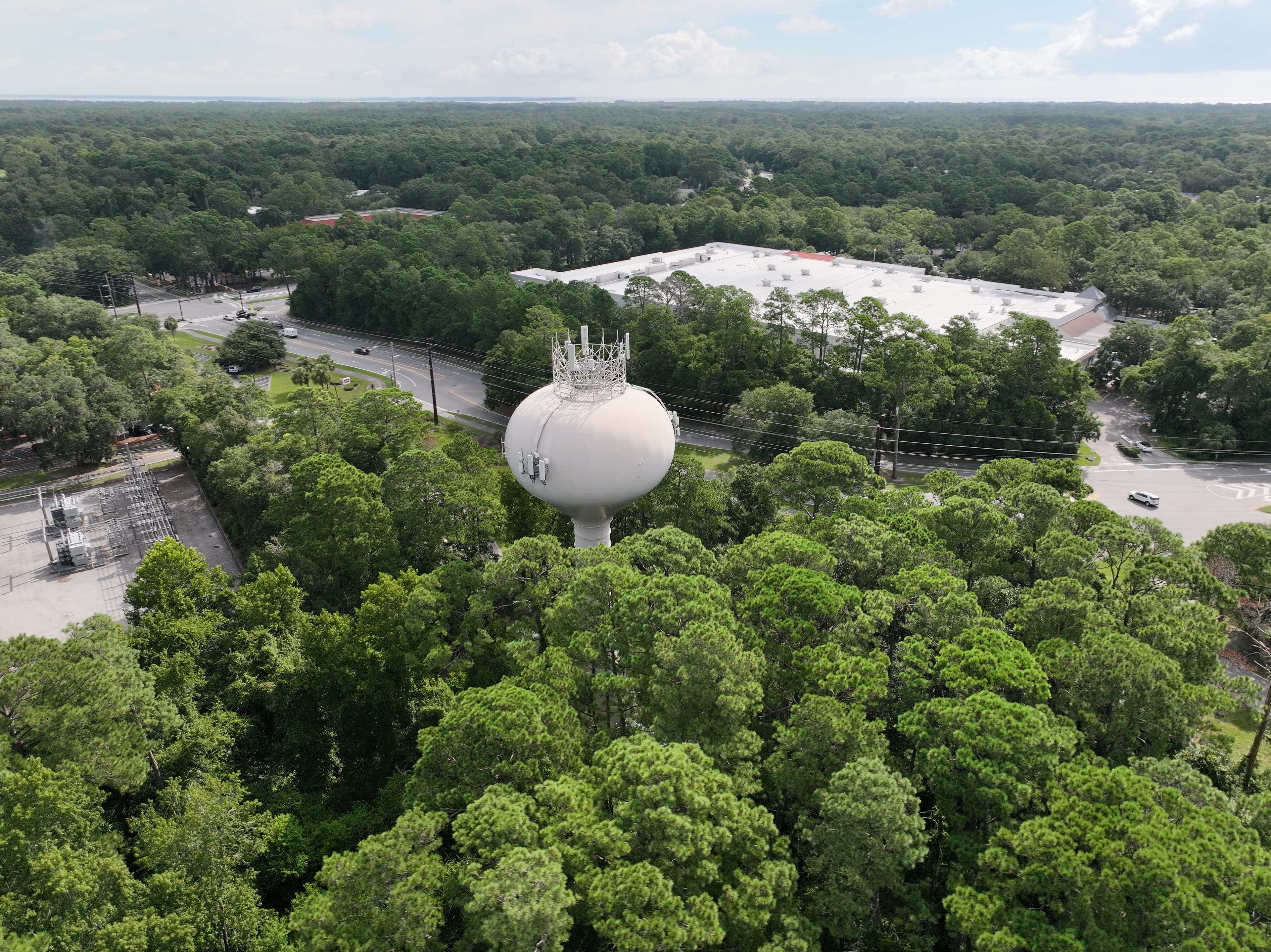 Water tower construction orbit
